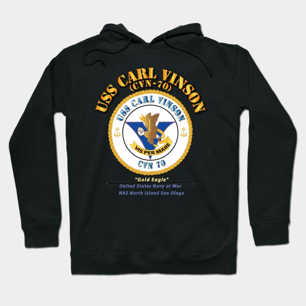 USS Carl Vinson Hoodie by twix123844